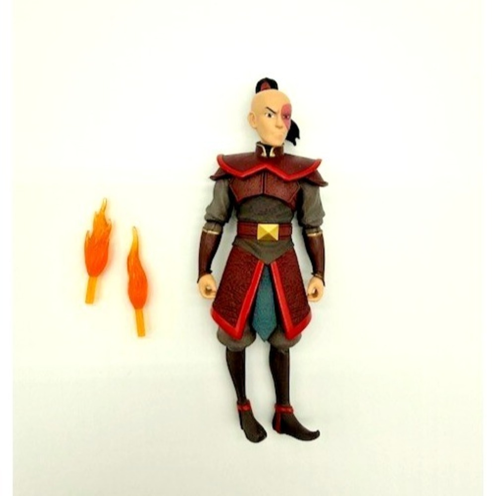 Zuko Avatar The Last Airbender 6" Action Figure w Fire Accessories